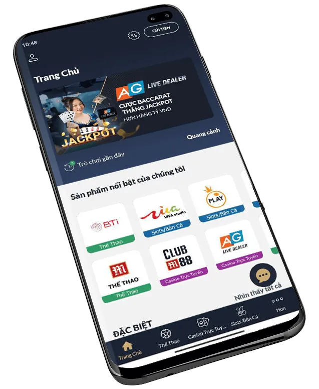 Ứng dụng di động casino88